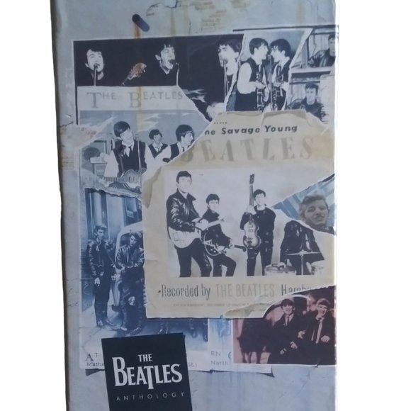 VTG The Beatles Anthology Collectors VHS 8 Tape Box Collection Set 1996 Apple - Picture 5 of 8